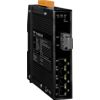 Single-mode 60 km, SC Connector, 4-port 10/100 Mbps with 1 fiber port Switch with Power Input +12 VDC ~ +48 VDC (RoHS)ICP DAS